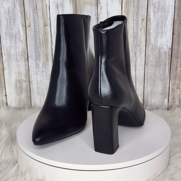 Madden Girl Bonnie Pointed-Toe Block-Heel Dress Booties - Size 11 - Picture 6 of 11